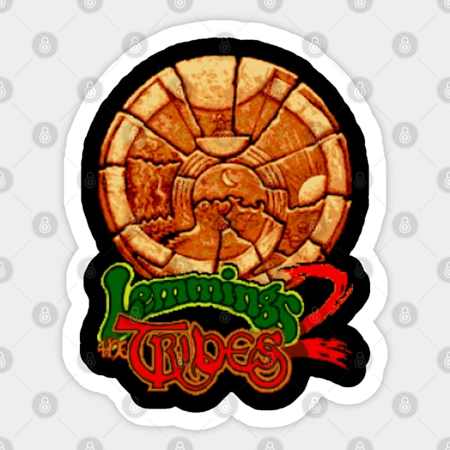 Lemmings 2 - The Tribes Sticker by iloveamiga